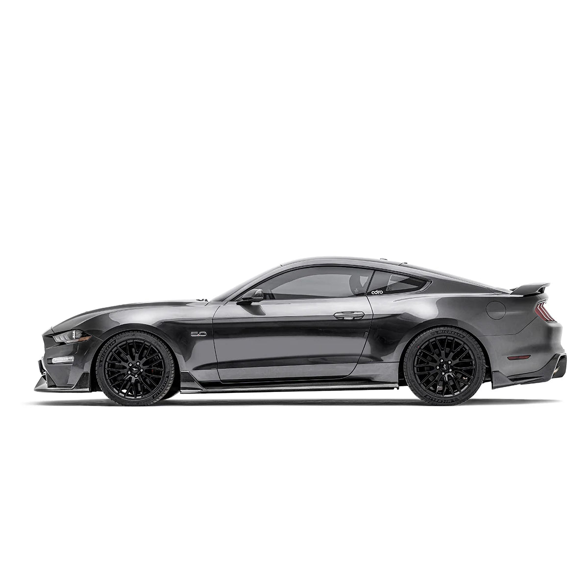 Jupes latérales en fibre de carbone pour Ford Mustang