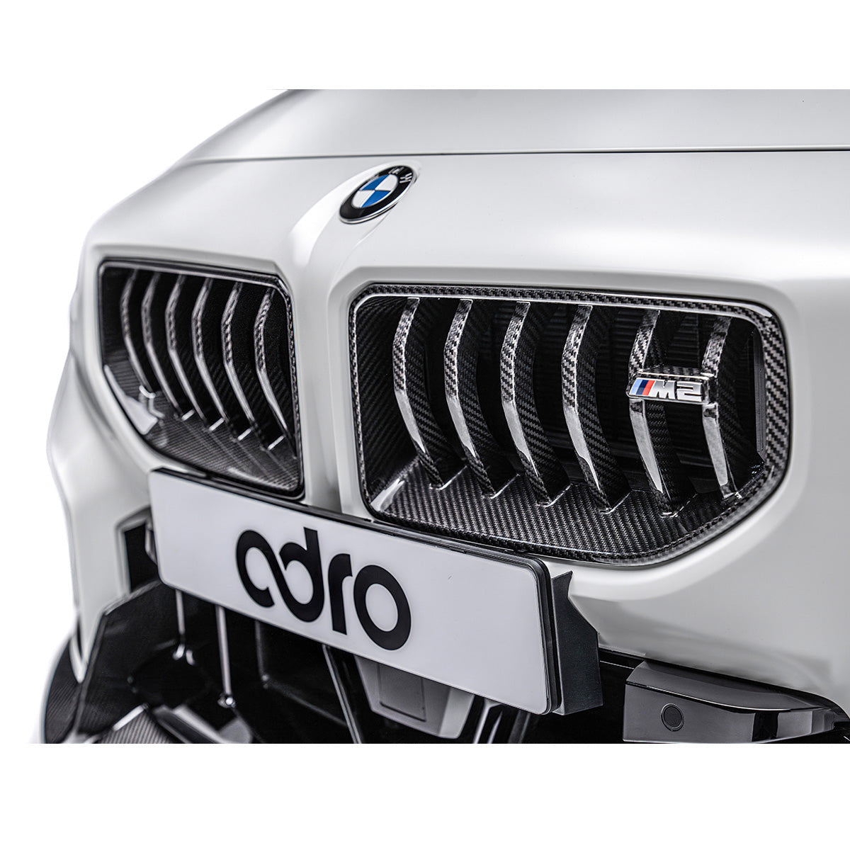 Grille avant en fibre de carbone pour BMW G87 M2