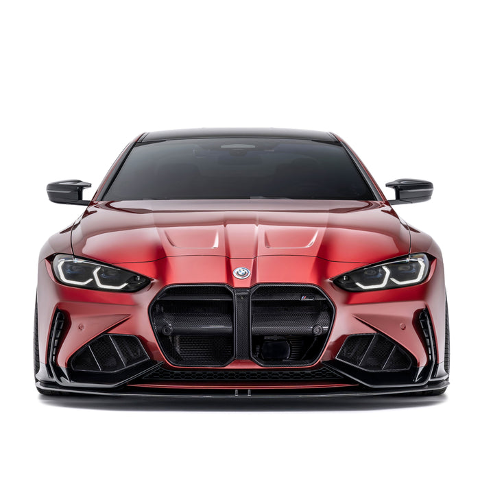 Grilles et Prises d’Air en Fibre de Carbone Prepreg pour Pare-Chocs Avant BMW G80/G82 M3/M4 – Exclusivité et Performance