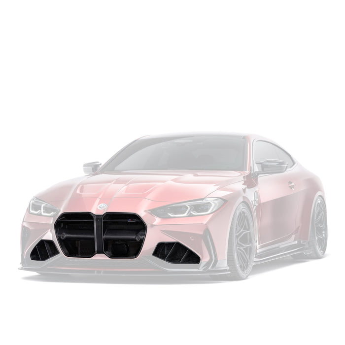 Grilles et Prises d’Air en Fibre de Carbone Prepreg pour Pare-Chocs Avant BMW G80/G82 M3/M4 – Exclusivité et Performance