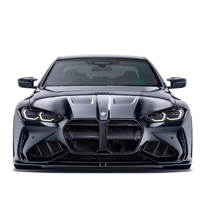 Grilles et Prises d’Air en Fibre de Carbone Prepreg pour Pare-Chocs Avant BMW G80/G82 M3/M4 – Exclusivité et Performance