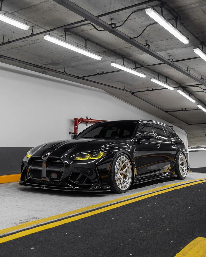 Grilles et Prises d’Air en Fibre de Carbone Prepreg pour Pare-Chocs Avant BMW G80/G82 M3/M4 – Exclusivité et Performance