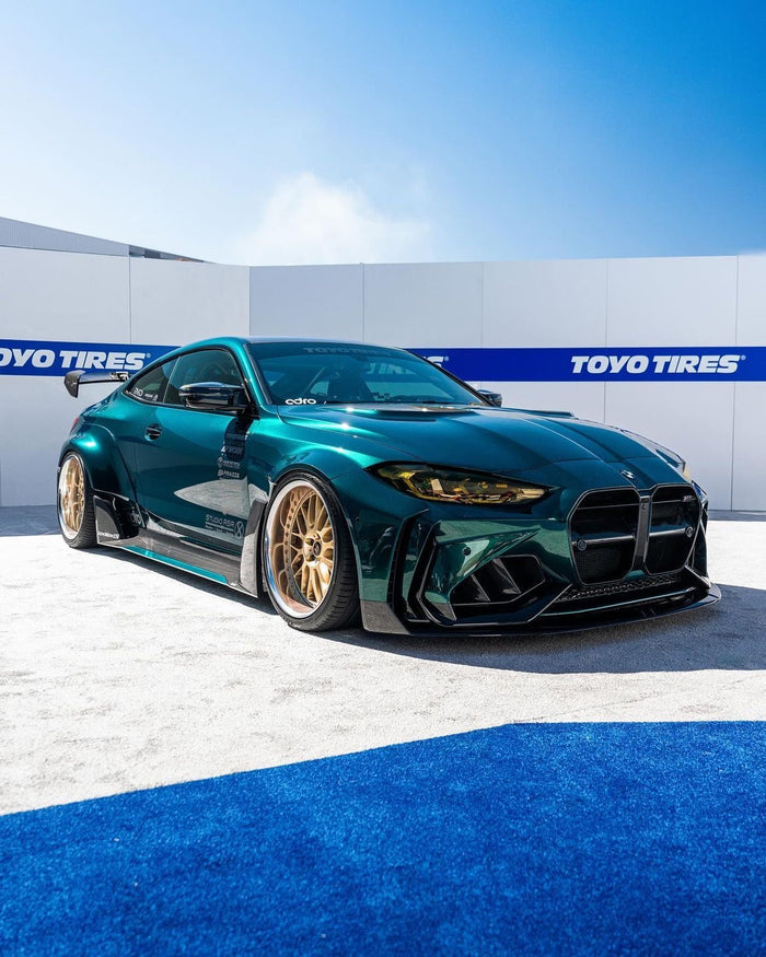 Grilles et Prises d’Air en Fibre de Carbone Prepreg pour Pare-Chocs Avant BMW G80/G82 M3/M4 – Exclusivité et Performance