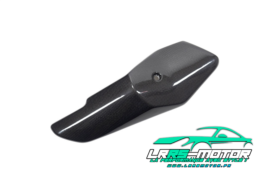 Protection thermique d'échappement en fibre de carbone à l'avant du silencieux KTM 1290 Super Adventure à partir de 2021