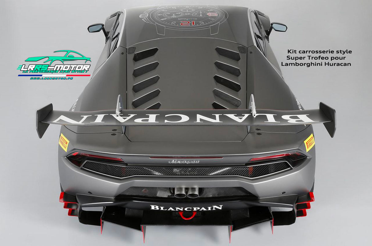 Kit carrosserie style Super Trofeo pour Lamborghini Huracan