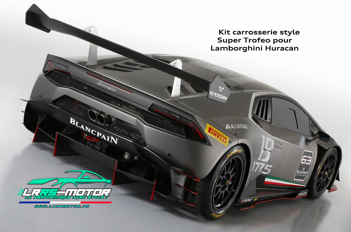 Kit carrosserie style Super Trofeo pour Lamborghini Huracan