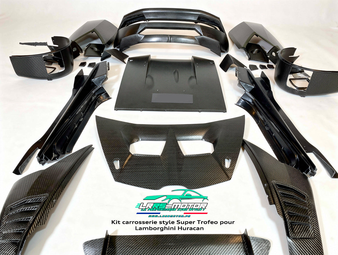 Kit carrosserie style Super Trofeo pour Lamborghini Huracan