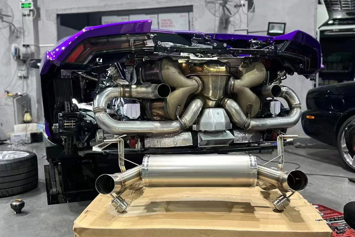 Lamborghini Huracán Performante LP640-4 inc. EVO (non OPF) - Échappement QuickSilver Titan Sport avec Sound ArchitectTM (2018-2019)