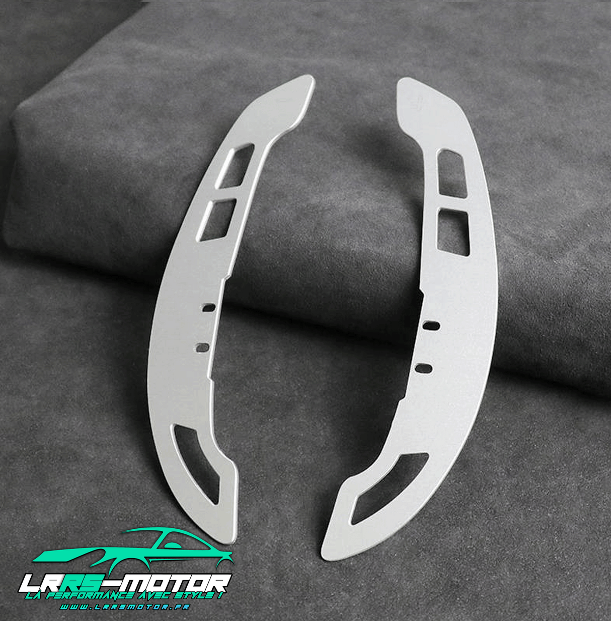 Palette changement de vitesse Sportive Personnalisale Aluminium, fibre de carbone carbone forgé Volkswagen, Mercedes, BMW, Audi