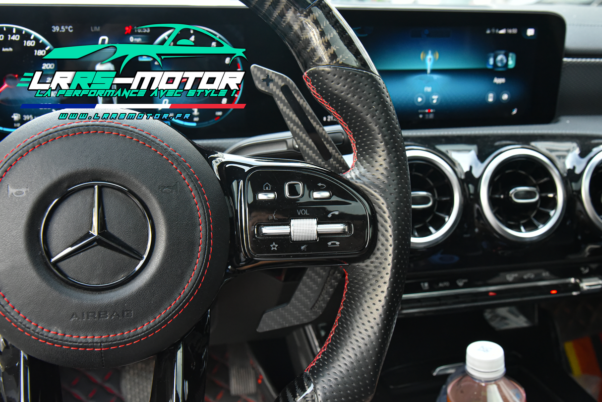 Palette changement de vitesse LED Fibre de carbone MERCEDES-BENZ