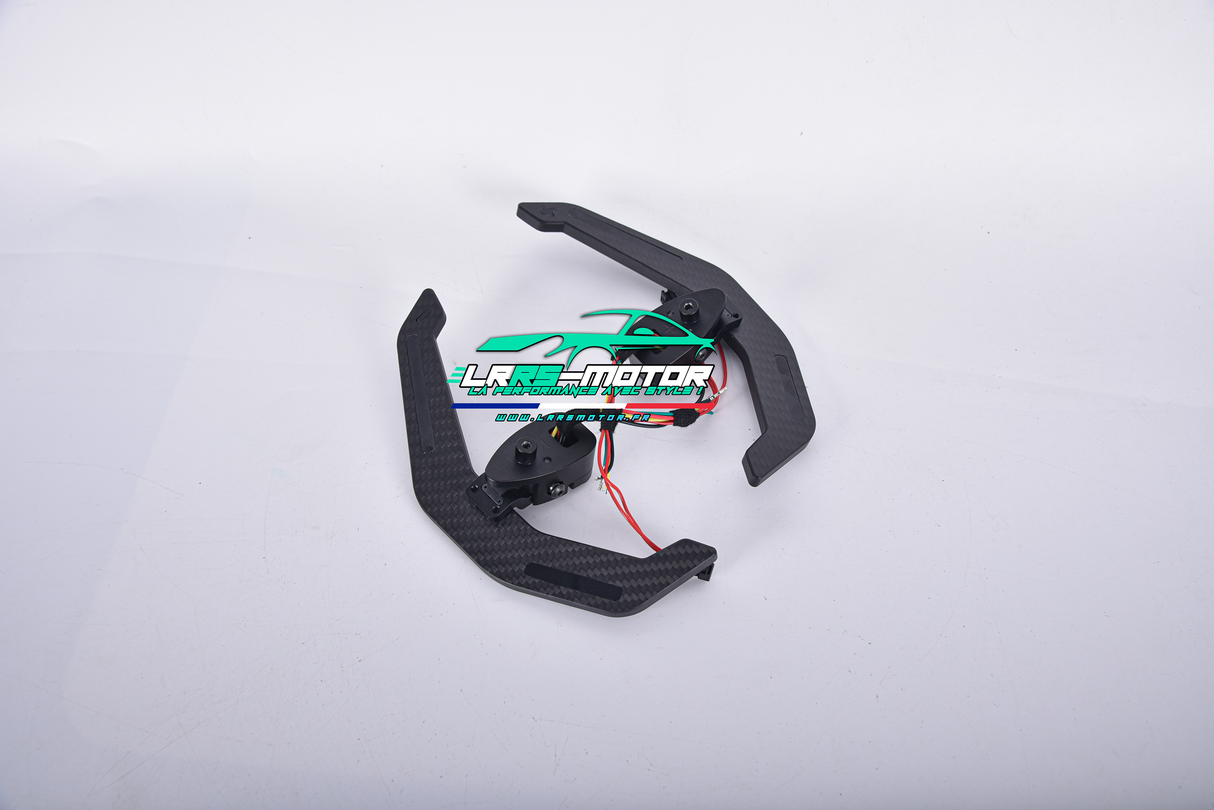 Palette changement de vitesse LED Fibre de carbone MERCEDES-BENZ