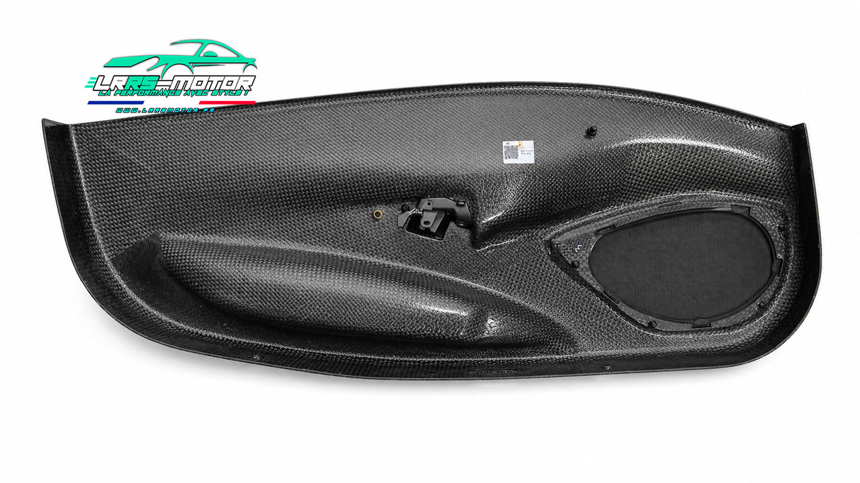 Panneaux de porte intérieurs Ferrari F8, console centrale