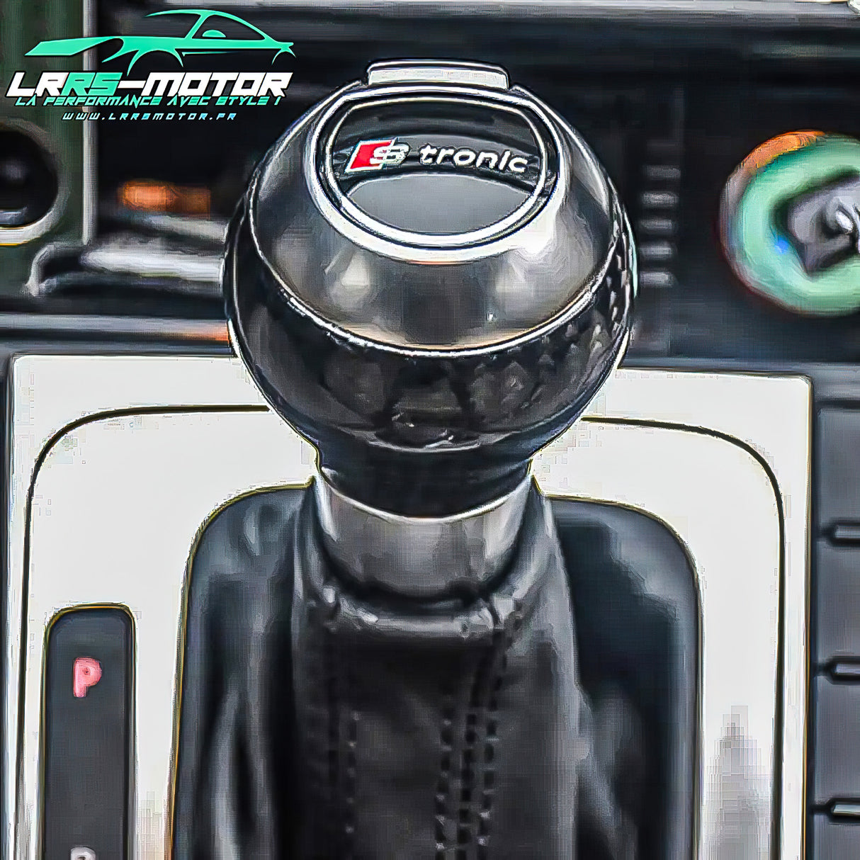 Audi carbon fiber gear knob