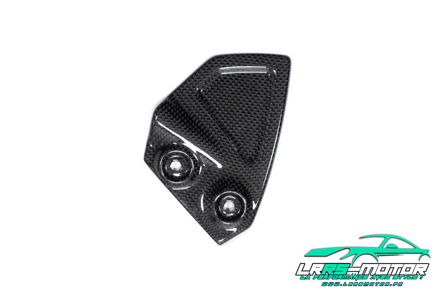 Protection de talon droite en carbone BRILLANT pour Honda CBR 1000 RR-R/SP – Pièce carbone moto premium à partir de 2024