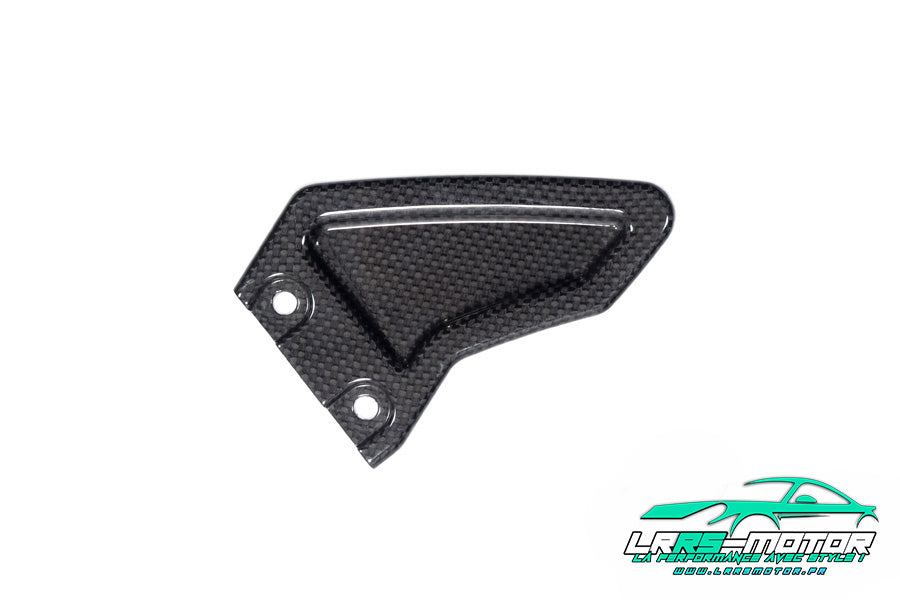 Protection de talon gauche en carbone brillant pour Honda CBR 1000 RR-R / SP à partir de 2024