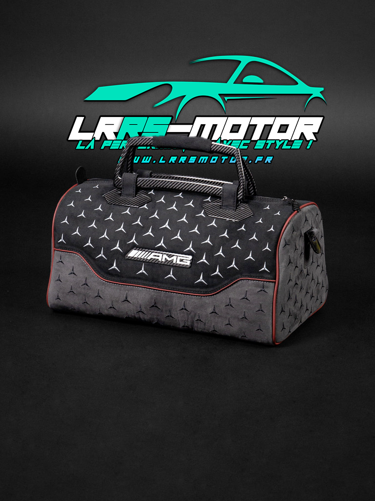 Sac de voyage CORSA Mercedes-Benz AMG Personnalisable – Cuir Premium & Carbone – Édition Exclusive