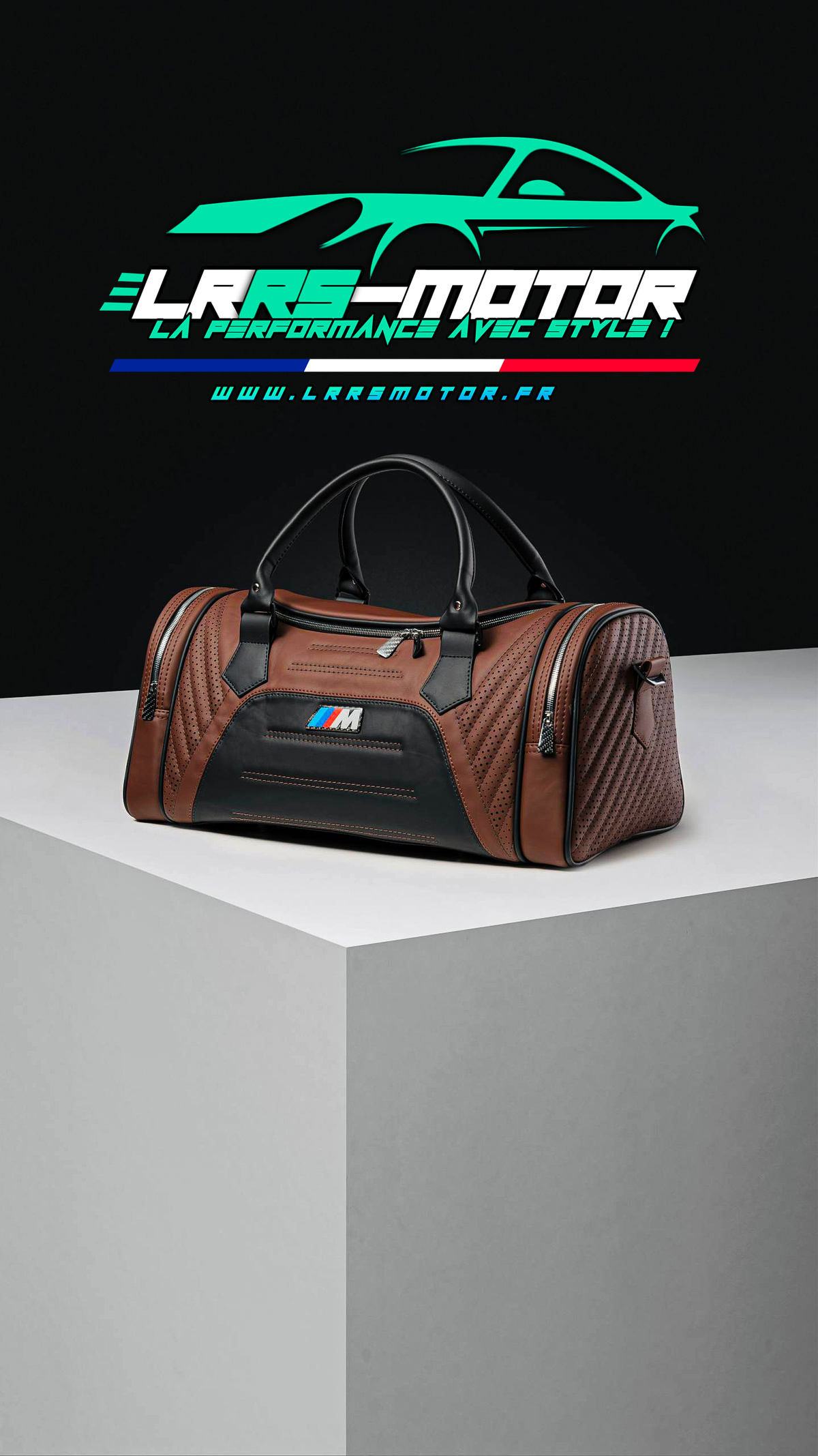 M Carbon Leather Bag