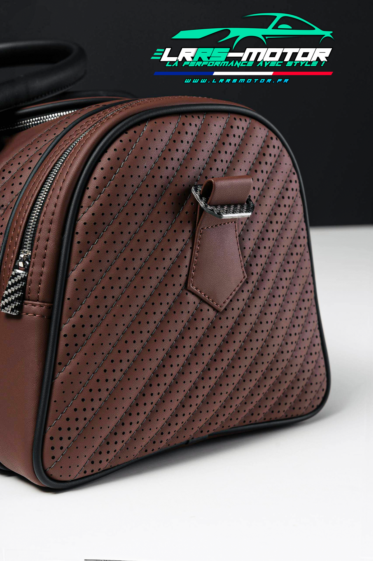 M Carbon Leather Bag