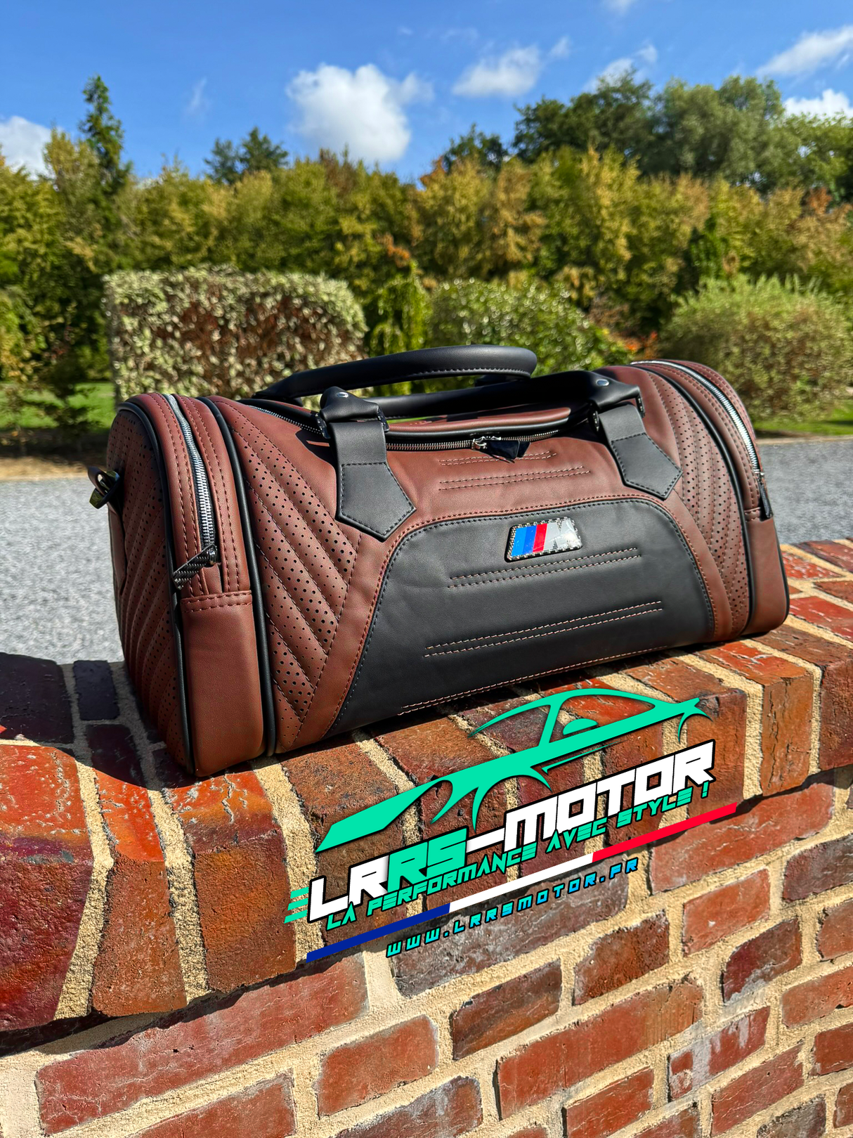 M Carbon Leather Bag