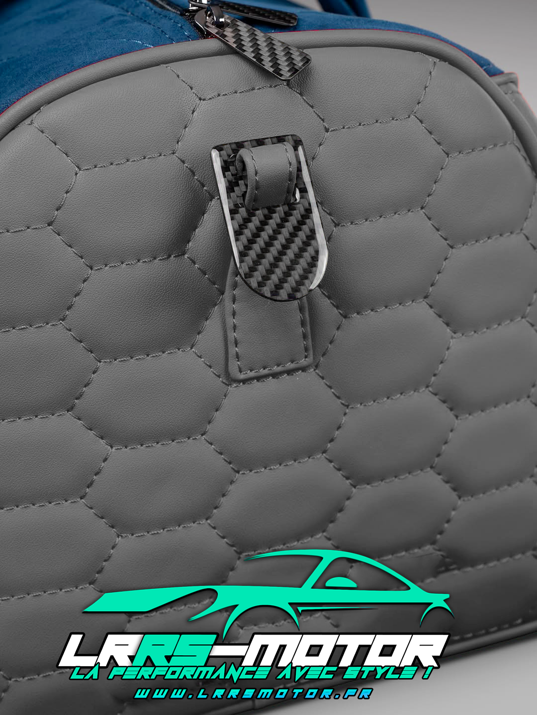 Sac de voyage BMW M Personnalisable – Cuir & Carbone Premium