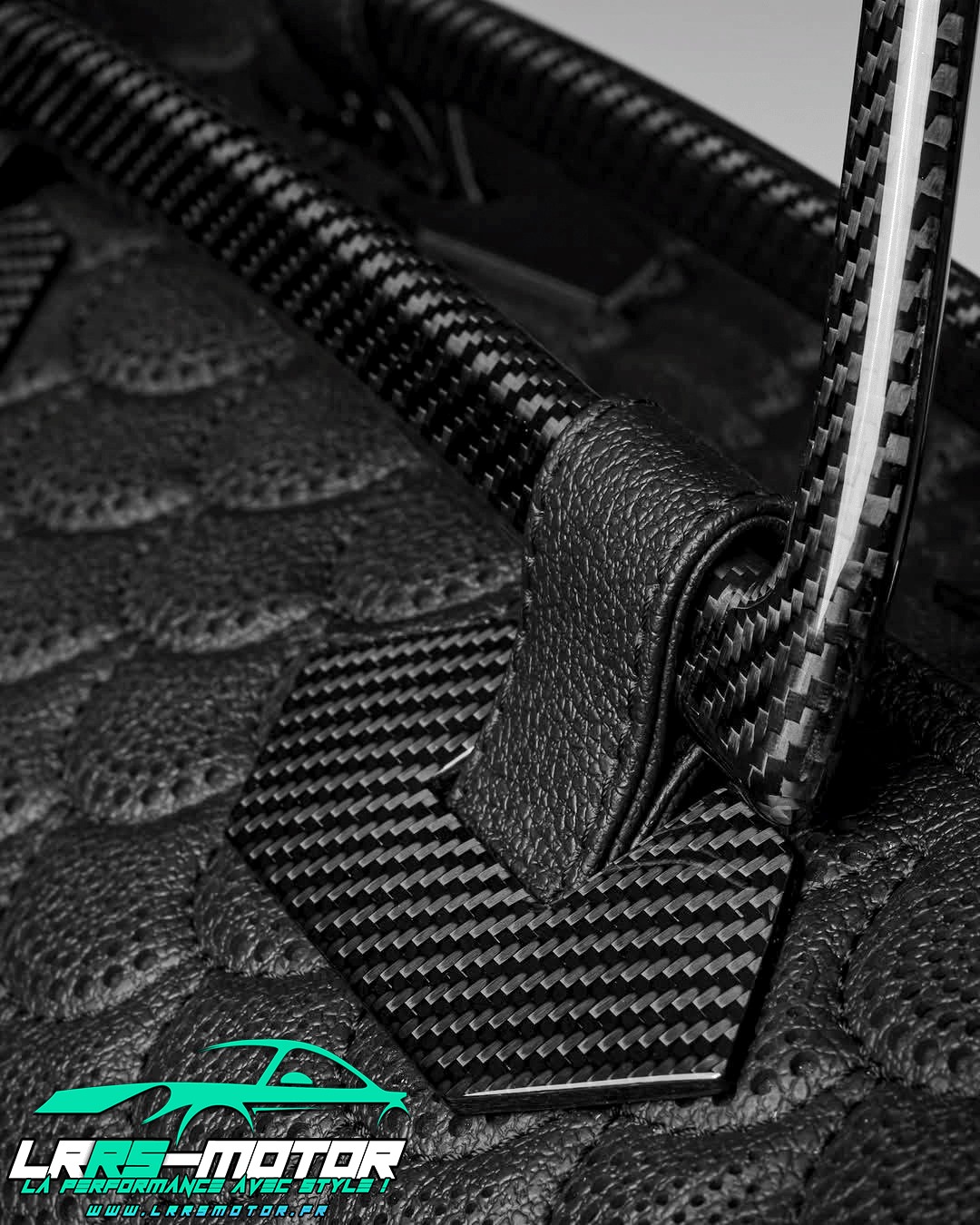 Sac de voyage Brabus Masterpiece Personnalisable – Cuir & Carbone de Luxe