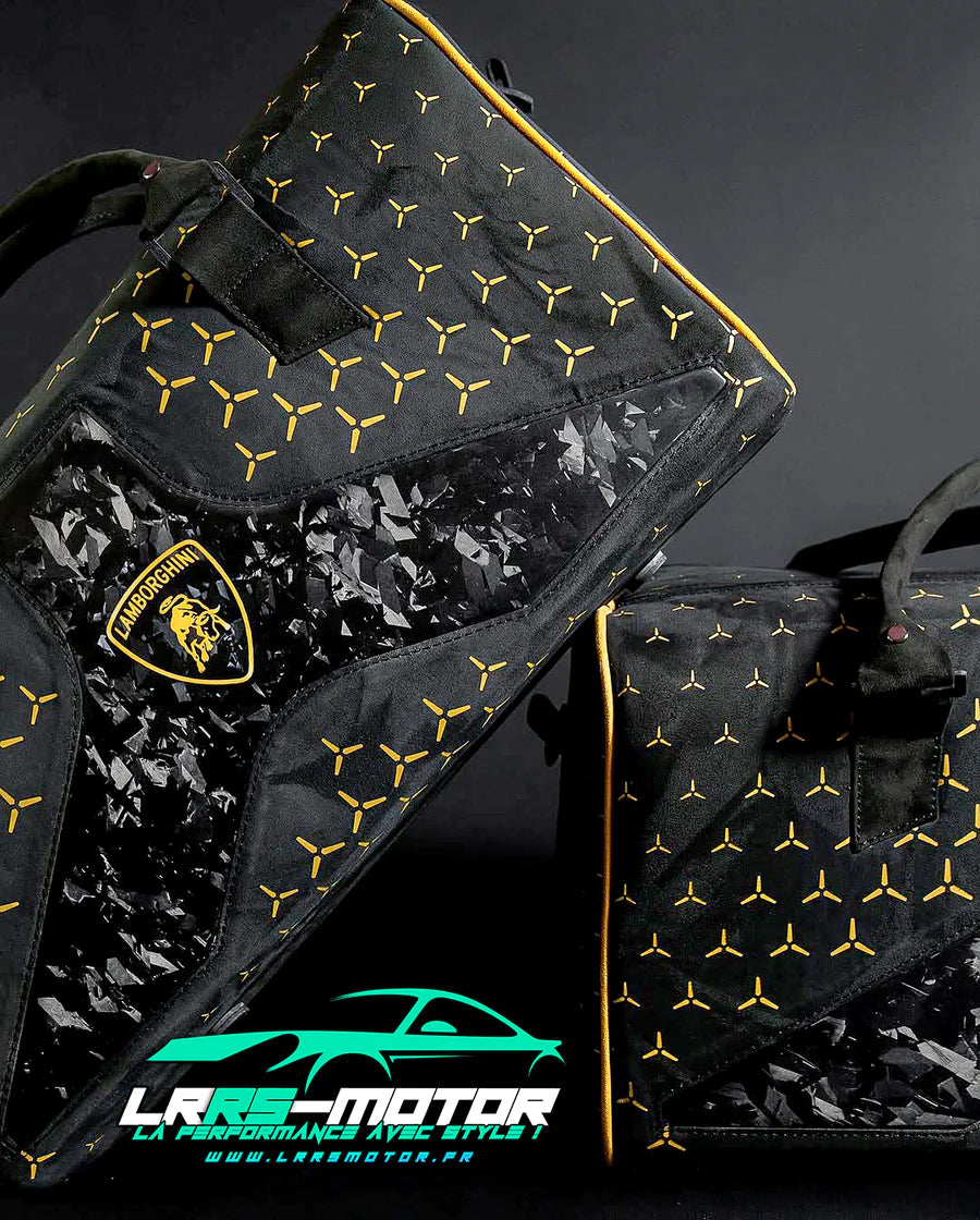 Sac personnalisé Lamborghini carbone forgé – Édition exclusive avec option fibre de carbone