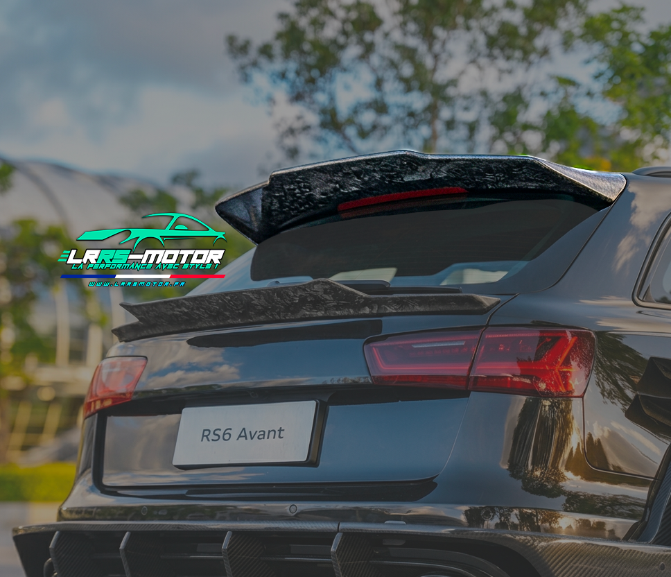 Spoiler arriére de Toit Carbone Audi RS6 C7 Avant 2013-2018 – Carbon Fiber Roof Spoiler