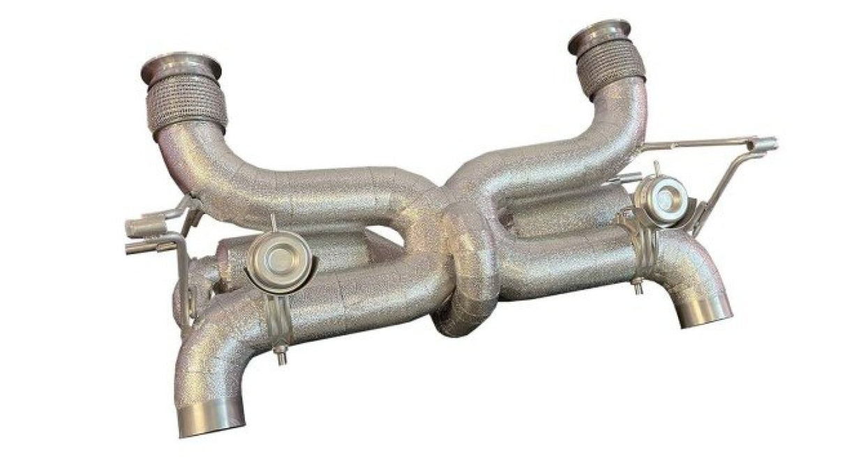 Système d’Échappement Lamborghini Huracán STO Haute Performance avec Clapets - NOVITEC