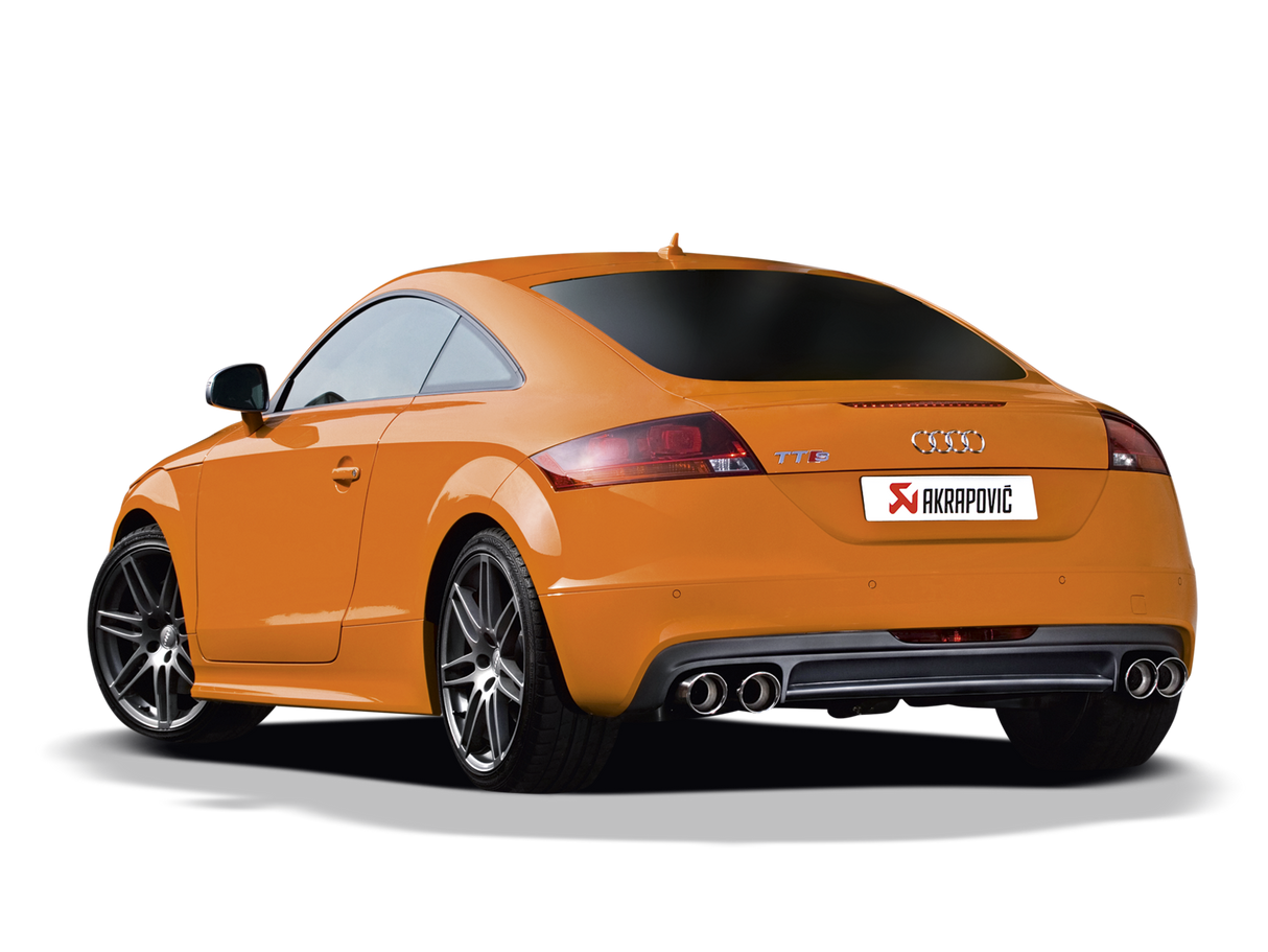Système d’échappement Akrapovič Slip-On Line (Titane) pour Audi TTS (8J) (2008-2013) – Performance, Légèreté et Sonorité Sportive