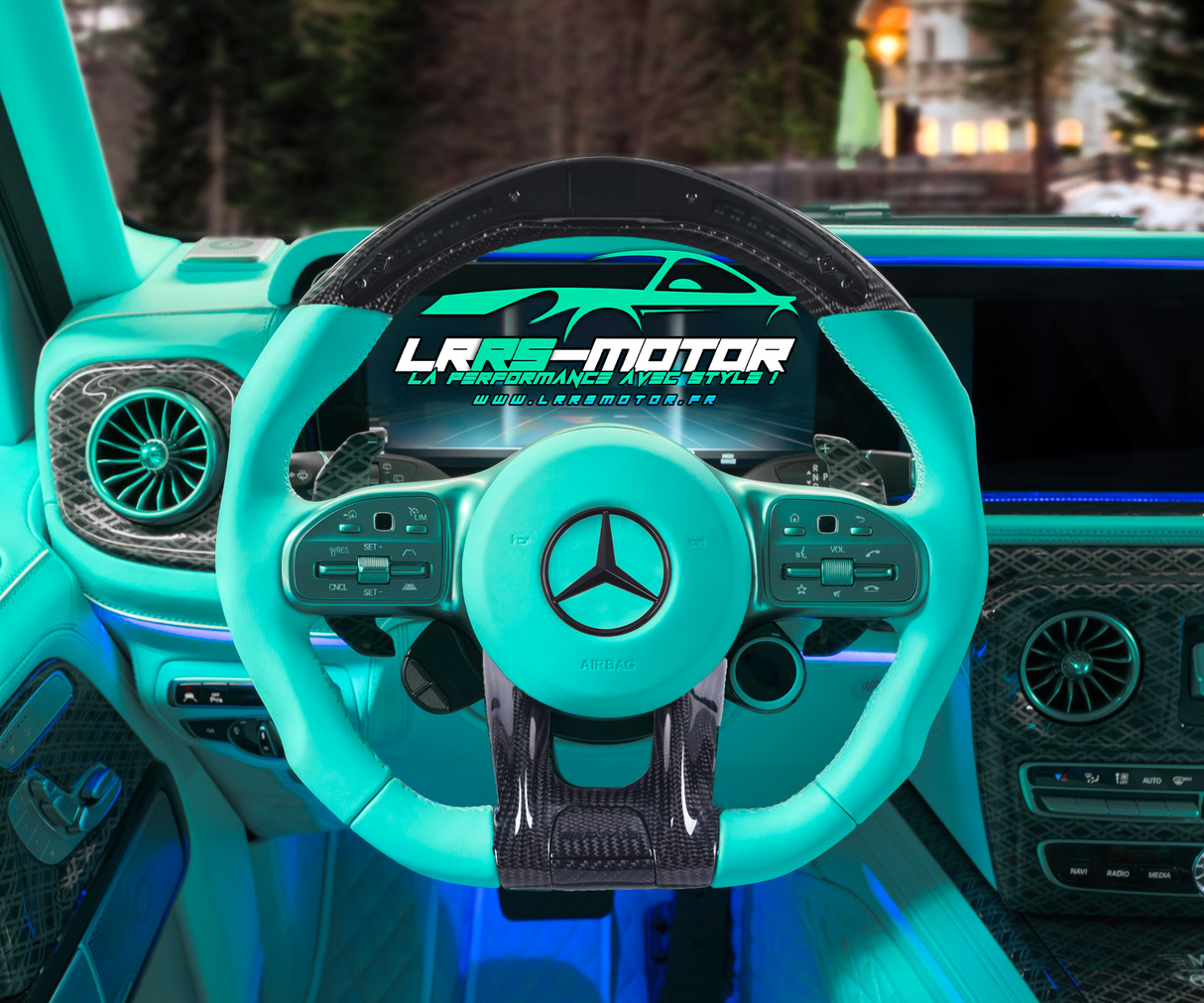 Volant - Compatible Mercedes-Benz (2014 à 2022)