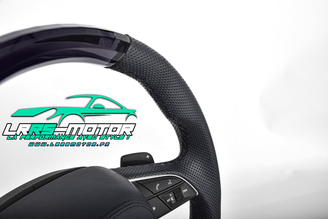 Audi Crystal Black steering wheel version