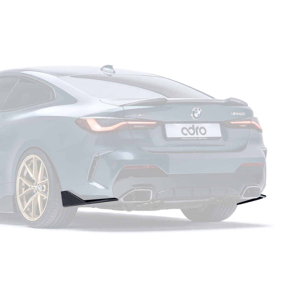 Winglets Arrière en Fibre de Carbone pour BMW G22 M440i – Élégance et Agressivité