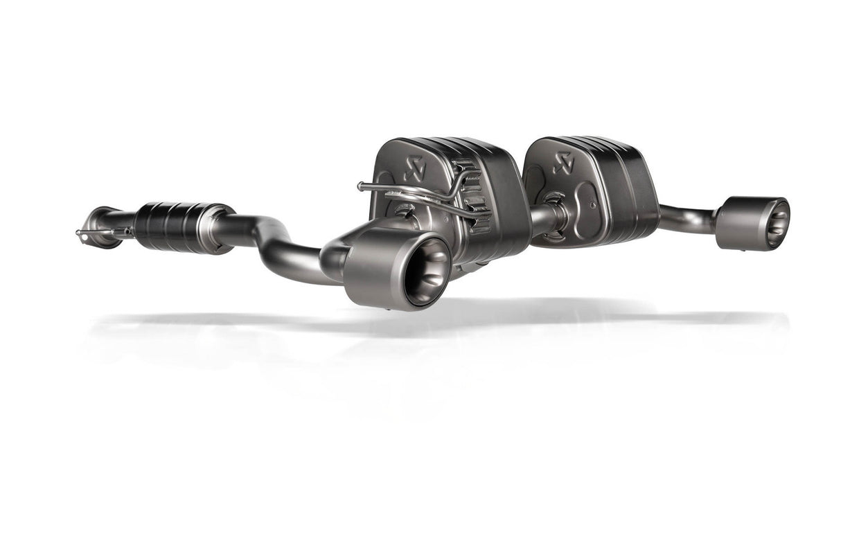 Ligne d’échappement Akrapovič Slip-On Race Line en titane pour Toyota GR Yaris et GRMN Yaris