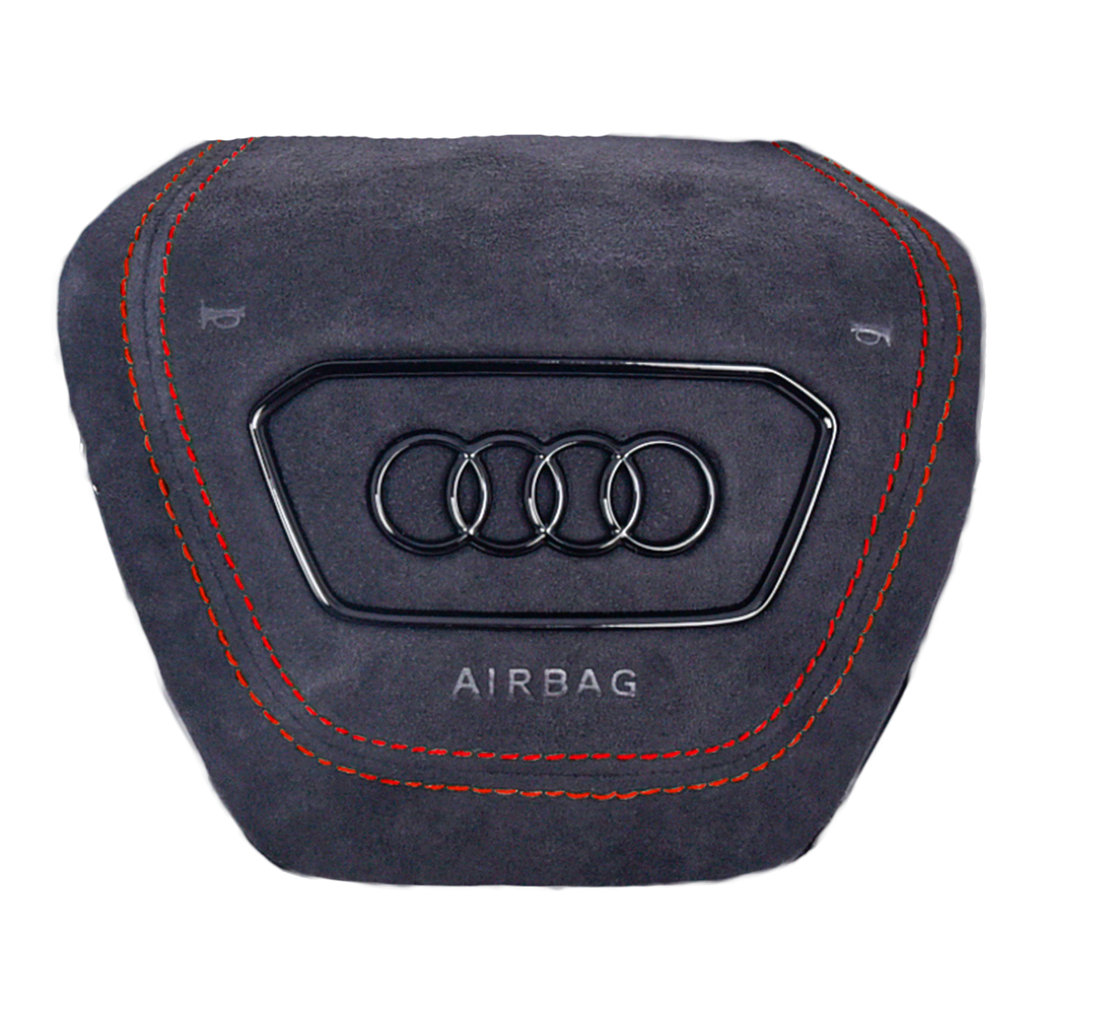 Cache Airbag Alcantara Audi A3, A4, A5, A6, RS3, A3, RS4, RS5, RS6, RSQ3, RSQ4, RSQ5, RSQ6..
