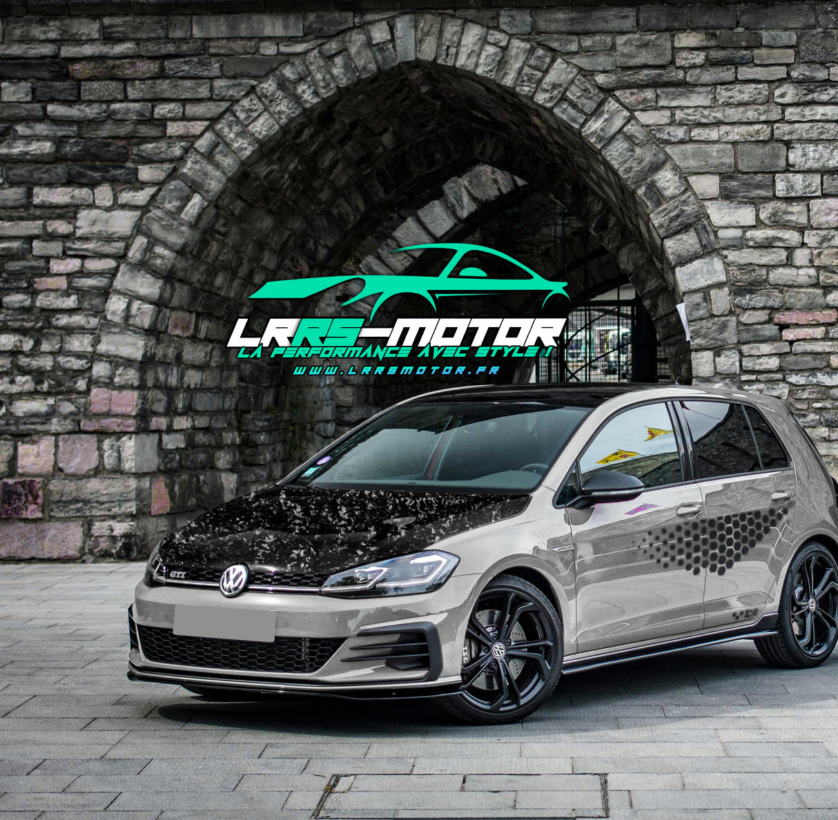 GOLF 7 GTI carbon fiber hood