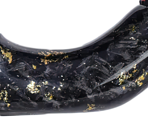 Kohlenstoffgeschmiedetes Gold