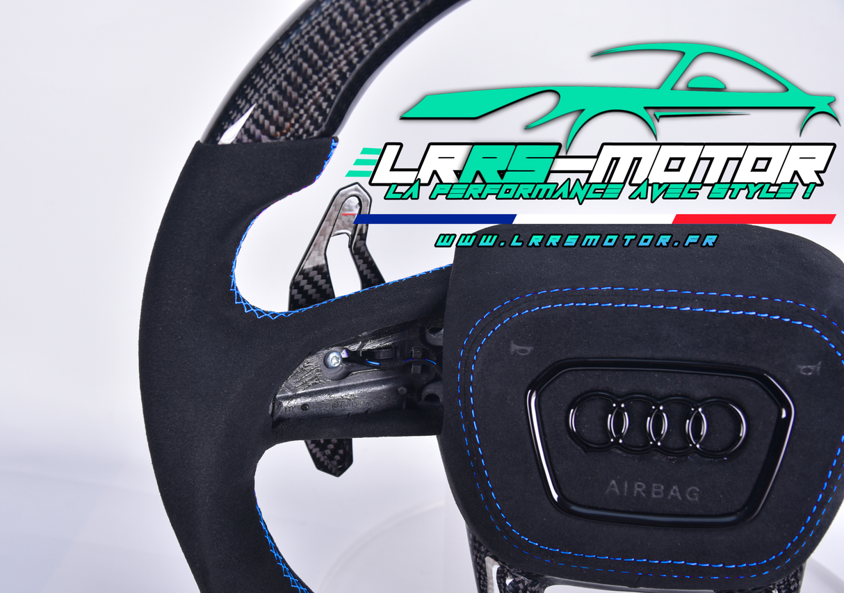 Cache Airbag Alcantara Audi A3, A4, A5, A6, RS3, A3, RS4, RS5, RS6, RSQ3, RSQ4, RSQ5, RSQ6..