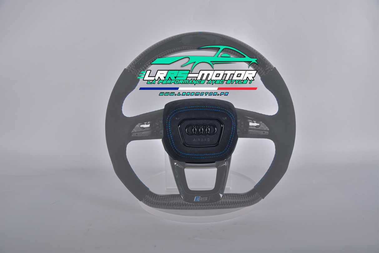 Cache Airbag Alcantara Audi A3, A4, A5, A6, RS3, A3, RS4, RS5, RS6, RSQ3, RSQ4, RSQ5, RSQ6..