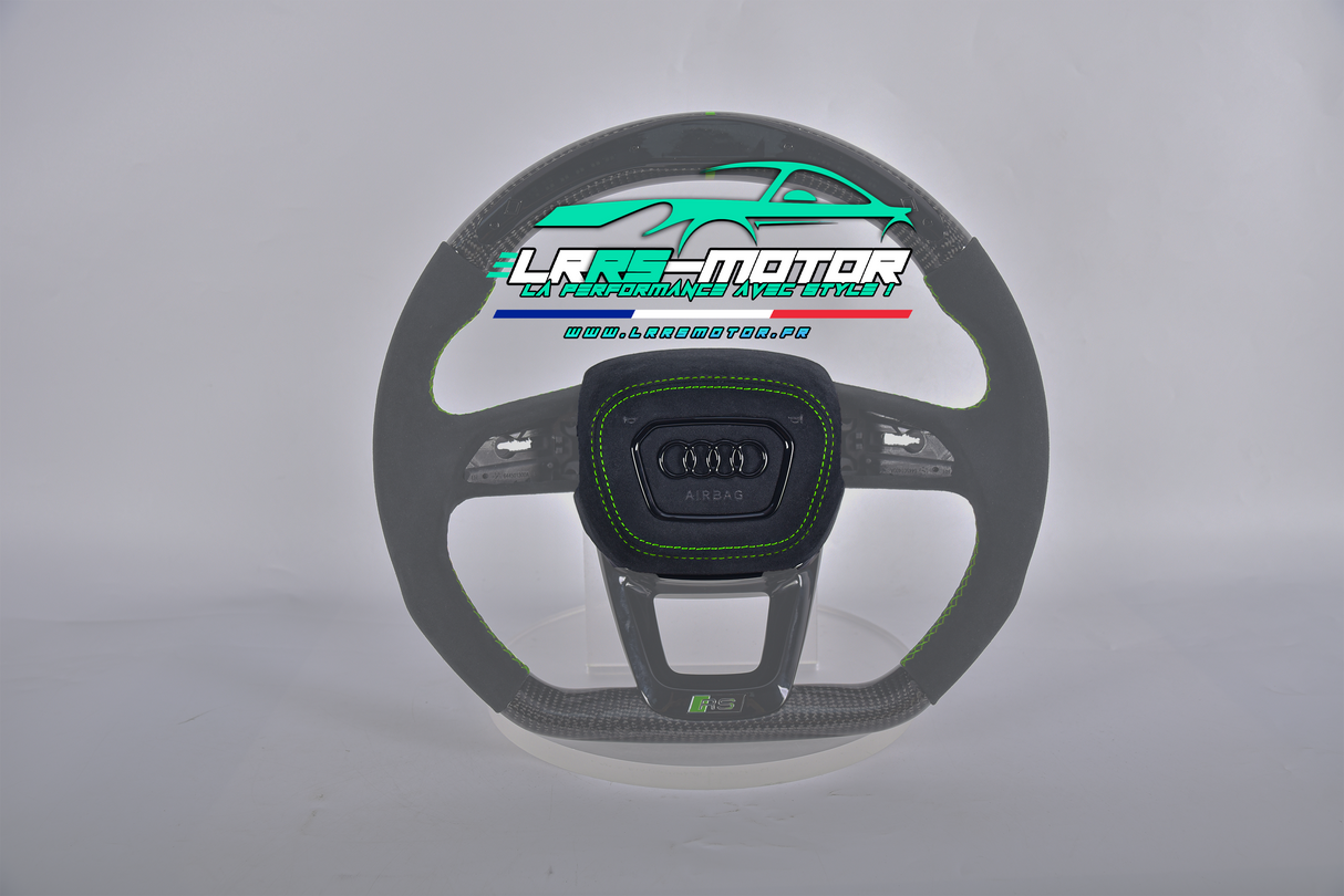 Cache Airbag Alcantara Audi A3, A4, A5, A6, RS3, A3, RS4, RS5, RS6, RSQ3, RSQ4, RSQ5, RSQ6..