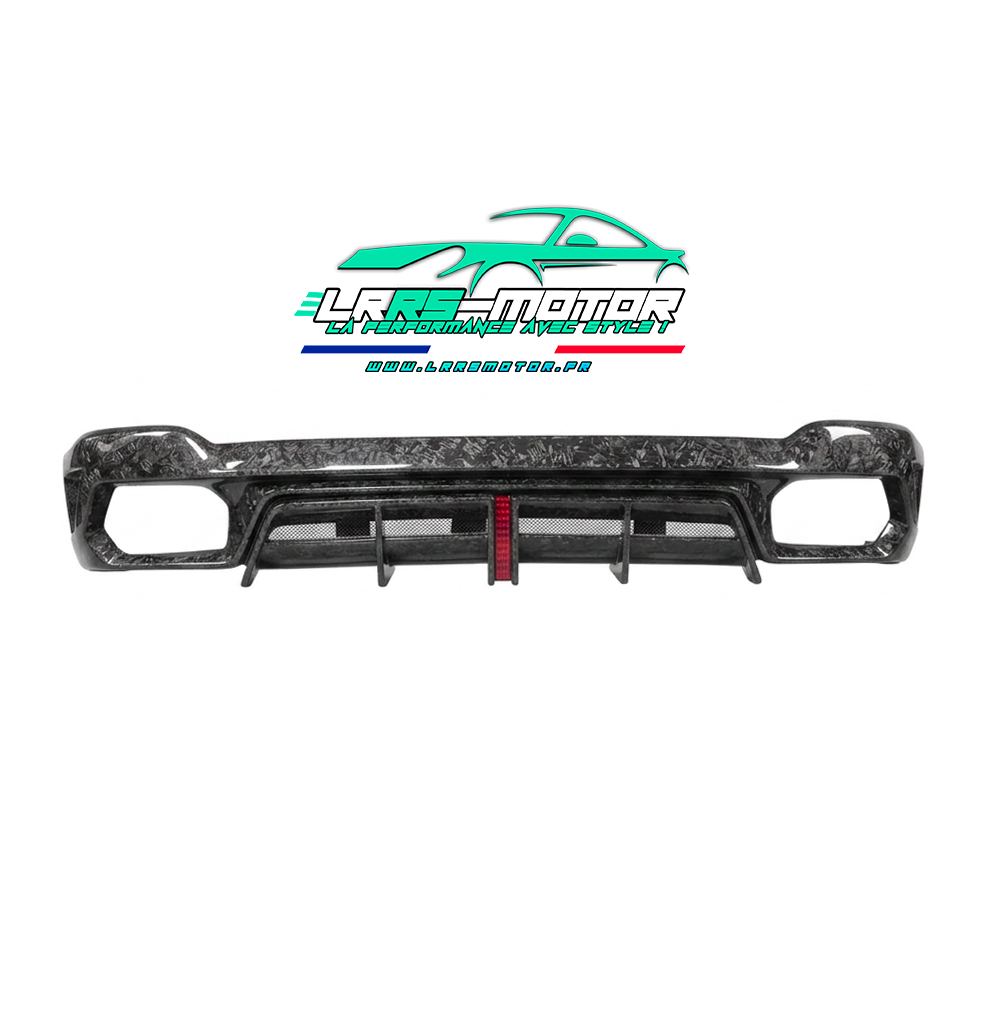 Diffuseur Arrière en Fibre de Carbone pour Audi RS6 C8 2019-2025