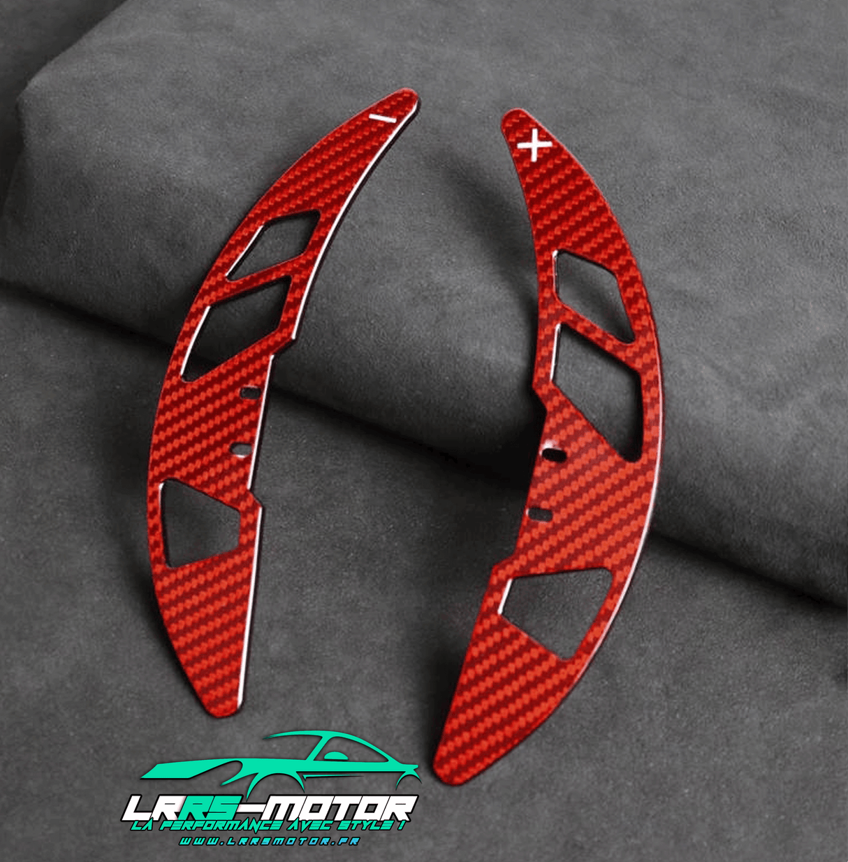 Palette changement de vitesse Personnalisale Aluminium, fibre de carbone carbone forgé Volkswagen, Mercedes, BMW, Audi