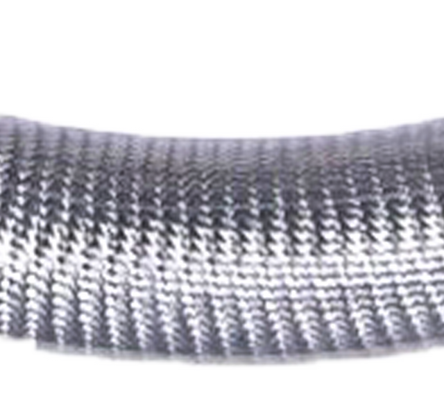 Fibre de carbone argent