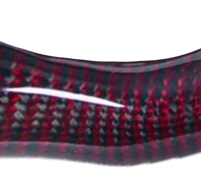 Kohlefaser Schwarz und Rot