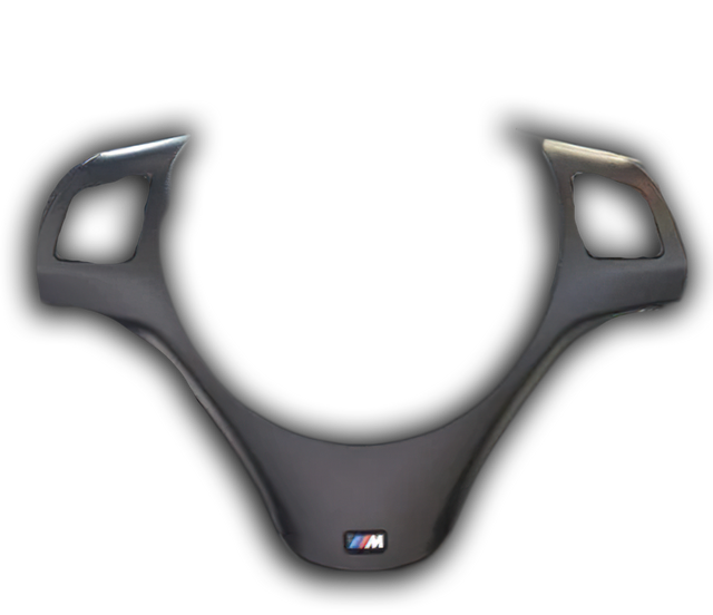 matte black e90 trim