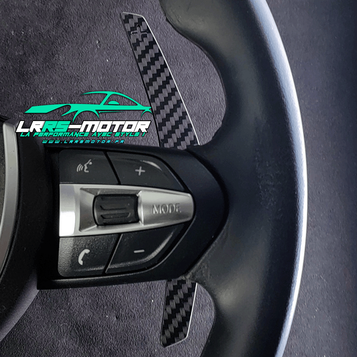 Palettes de changement de vitesse en fibre de carbone avec retour magnétique – LRRS Motor