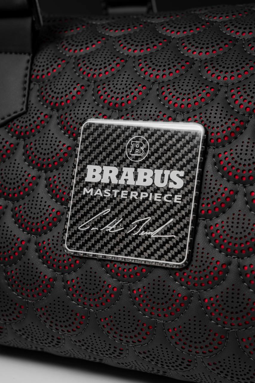 Sac de voyage Brabus Masterpiece Personnalisable – Cuir & Carbone de Luxe
