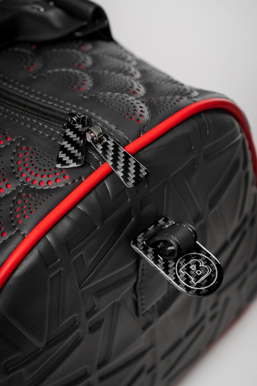 Sac de voyage Brabus Masterpiece Personnalisable – Cuir & Carbone de Luxe