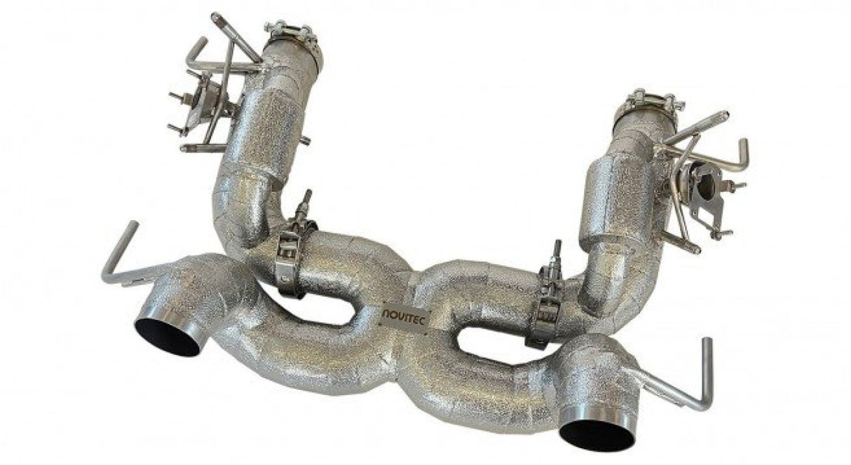 Système d’échappement NOVITEC optimisé avec régulation des clapets – Protection thermique complète FERRARI SF90