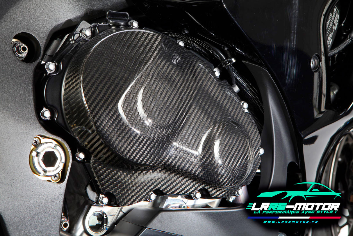 Carbon-Kupplungsdeckelabdeckung Suzuki GSXR 1000 K9/K10/K11 (2009-2011)
