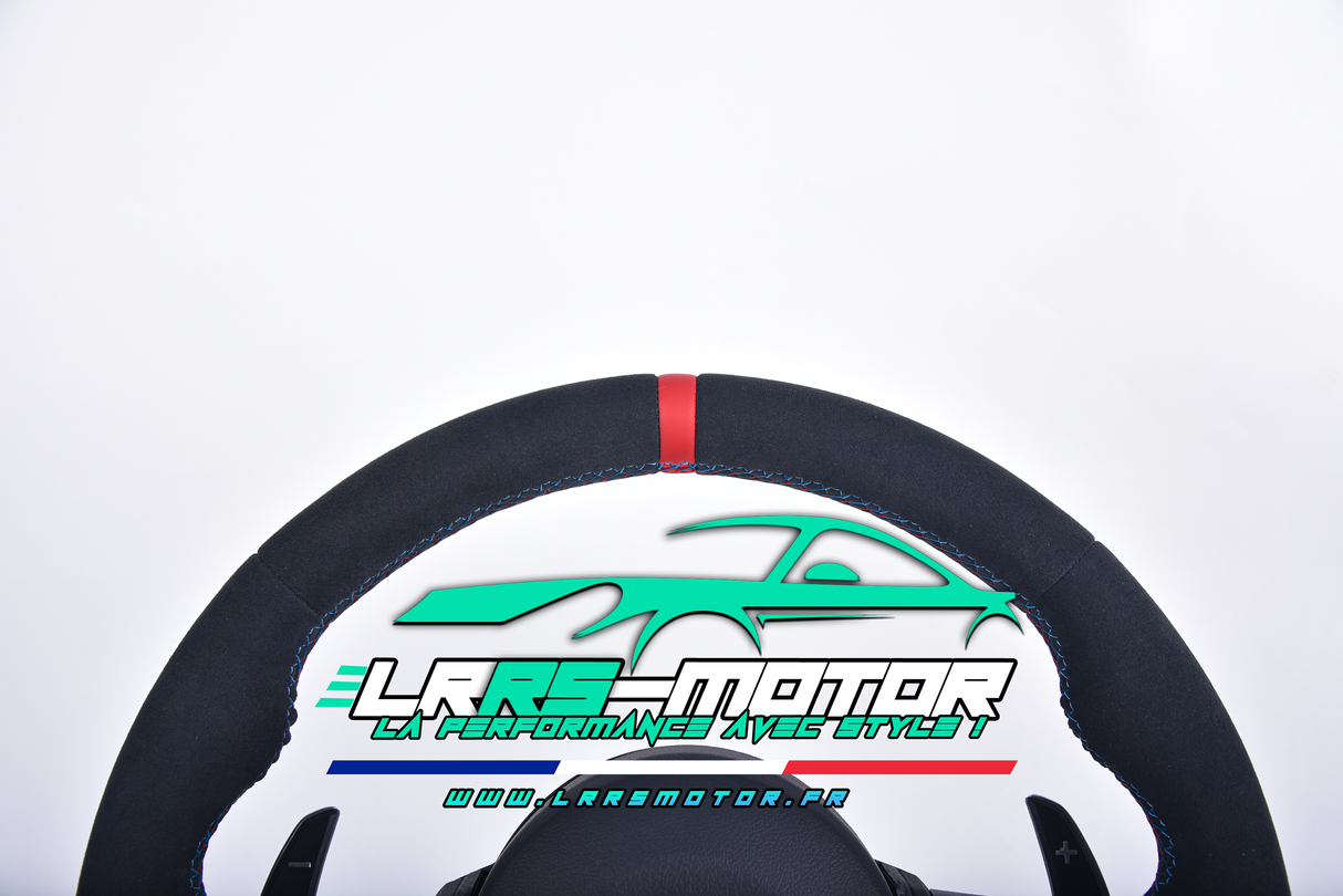 Volant en carbone personnalisable pour BMW Série F et G (2012-2022). Compatible Série 1, 2, 3, 4, 5, 6, X Séries et modèles M Performance (M2, M3, M4, M5, M6)Volant BMW F20, M2, M3, M4 carbone personnalisable